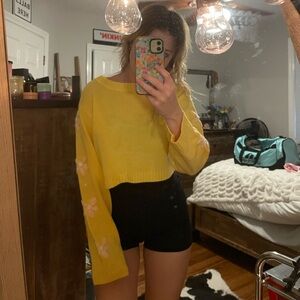 Altard State Flower Sleeve Sweater